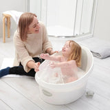 Shnuggle Toddler Bath Tub - Taupe - Wee Bambino