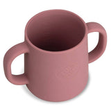 Silicone 3 Way Sippy Cup - Pink - Wee Bambino