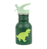 Small stainless steel drinking bottle: Dinosaur - Wee Bambino