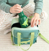 Small stainless steel drinking bottle: Dinosaur - Wee Bambino