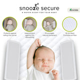 Snooze Secure 3D Air Mesh Baby Sleep Solution – Safer Sleep, Reduced CO₂ Risk - Wee Bambino