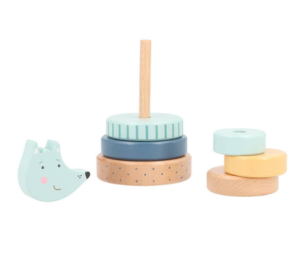 Stackable Tower - Wolf - Wee Bambino