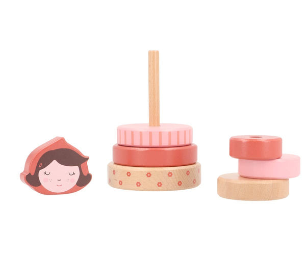 Stacking Tower - Little Red - Wee Bambino