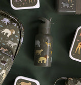 Stainless steel drink/water bottle for kids: Savanna - Wee Bambino