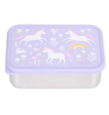 Stainless steel lunch box: Unicorn dreams - Wee Bambino