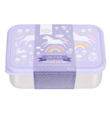 Stainless steel lunch box: Unicorn dreams - Wee Bambino