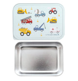 Stainless steel lunch box: Vehicles - Wee Bambino