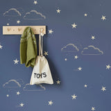Starry Sky Wallpaper - Indigo/Gold - Wee Bambino