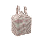Stone Gingham - Cloth Nappy Pod - Wee Bambino