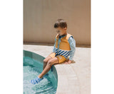 Stripes Blues & Beyond Learning Float Vest 2–3 years - Wee Bambino
