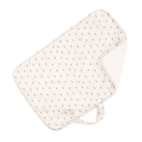 Sunnies White with Camel - Baby Travel Changing Mats - Wee Bambino