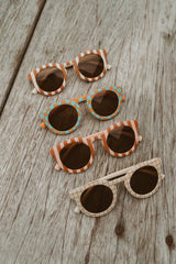 Sustainable Sunglasses - Checkerboard - Wee Bambino