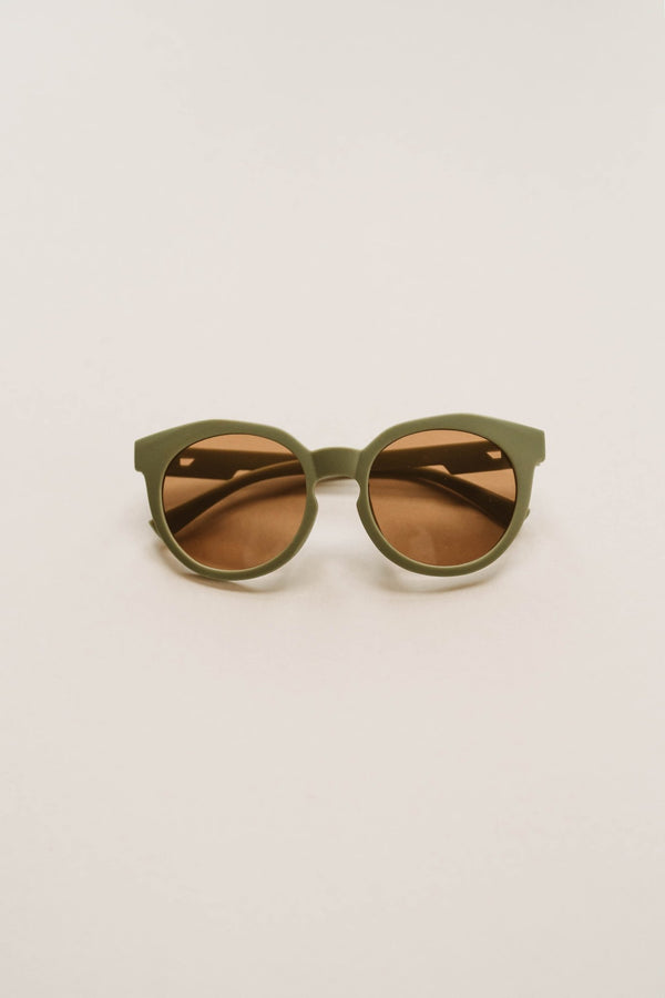 Sustainable Sunglasses - Fern Green - Wee Bambino