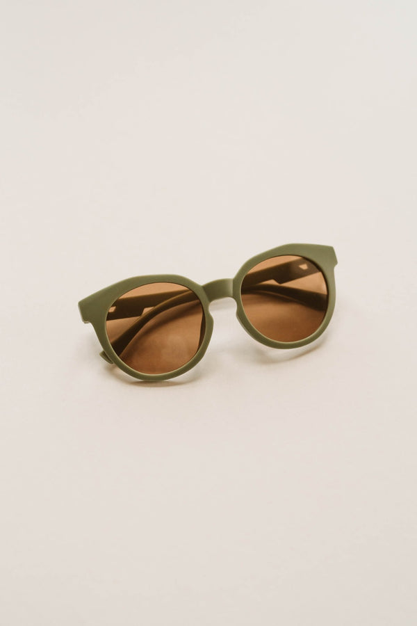 Sustainable Sunglasses - Fern Green - Wee Bambino