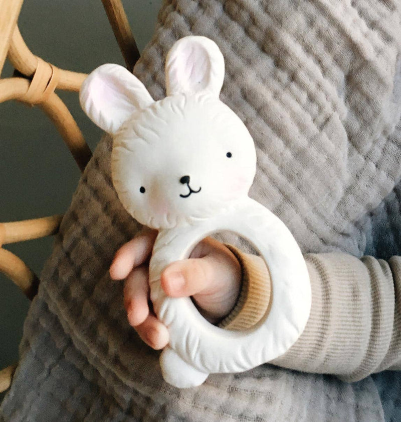 Teething ring: Bunny - Wee Bambino