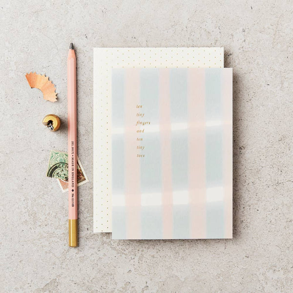 Ten Tiny Fingers Greeting Card - Wee Bambino