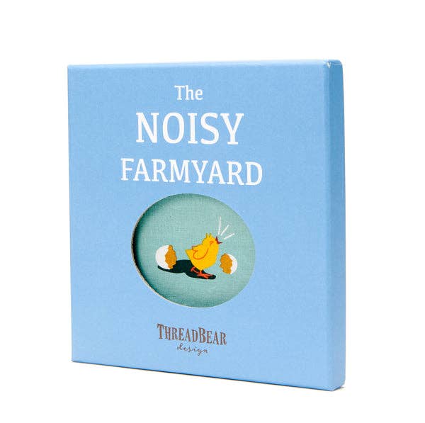 ThreadBear Noisy Farmyard Rag Book - Wee Bambino