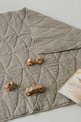 TISU baby playmat, Beige Daisy - Wee Bambino