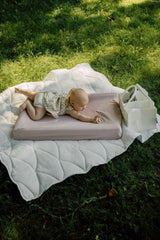 TISU baby playmat, Cream Daisy - Wee Bambino