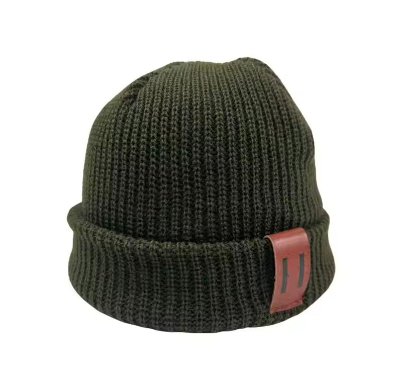 Toddler Beanie Hat - Army Green - Wee Bambino