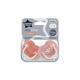Tommee Tippee Anytime Soother 18 - 36 months Pack of 2 Assorted - Wee Bambino