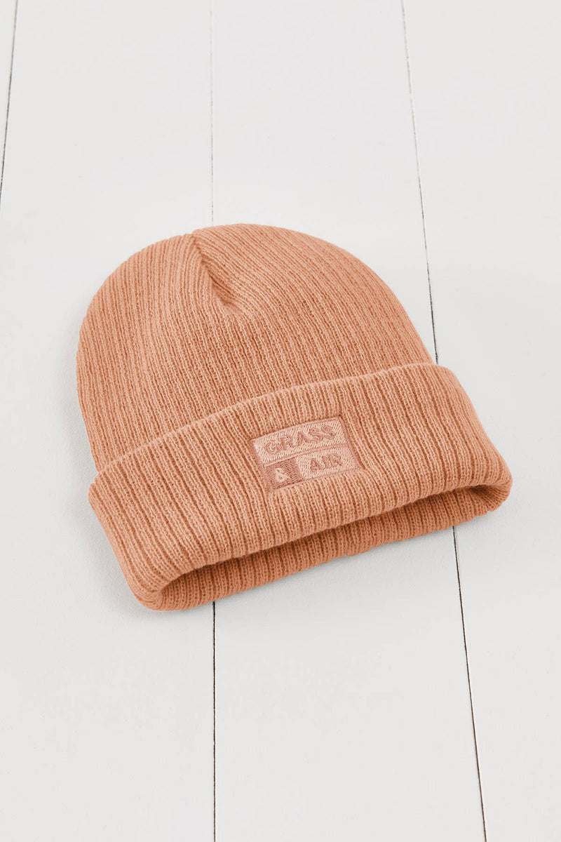 Volcanic Orange Beanie - Wee Bambino