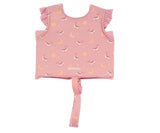 Whale Pink Learning Float Vest 2 to 3 Years - Wee Bambino