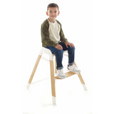 Wooddy Wooden Progressive Highchair, 6m - 8 years, Organics - Wee Bambino