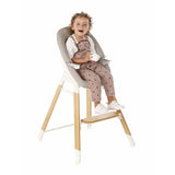 Wooddy Wooden Progressive Highchair, 6m - 8 years, Organics - Wee Bambino