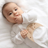 Wooden Month - by - Month Baby Milestone Set - Wee Bambino