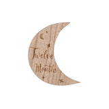 Wooden Month - by - Month Baby Milestone Set - Wee Bambino