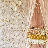 Woodland Wonders Wallpaper - Dusty Pink/Olive - Wee Bambino