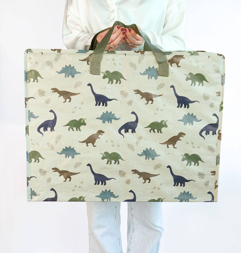 XL Kids Bedroom Storage Bag - Dinosaurs - Wee Bambino