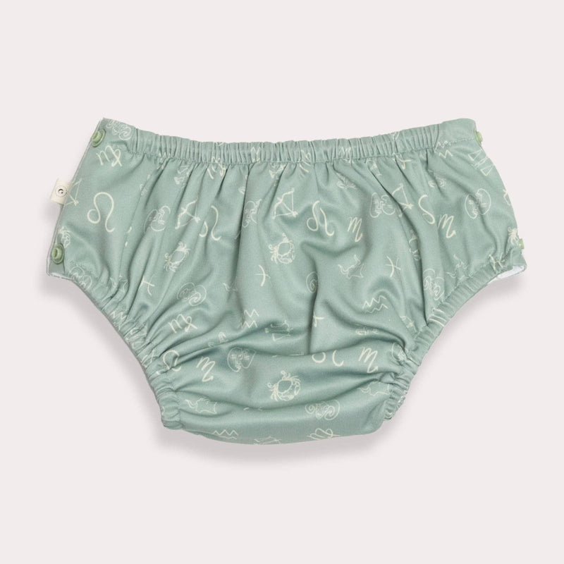 Zodiac Swim Nappy - Sage: Small 4 - 7kg - Wee Bambino