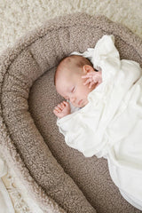 All Teddy Babynest - Taupe - Wee Bambino