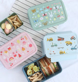 Bento Lunch Box: Vehicles, Cars - Wee Bambino