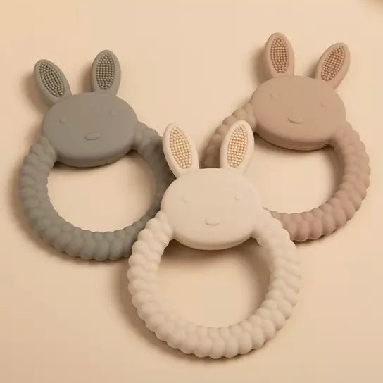 Bunny Teething Ring - Wee Bambino