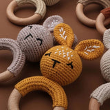 Crochet Bunny Rattle - Wee Bambino