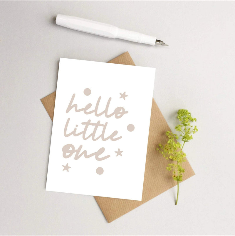 Gender Neutral New Baby Card - Wee Bambino
