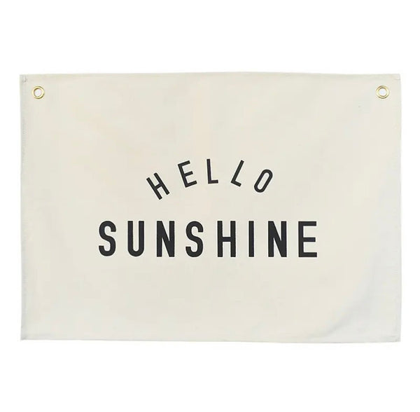 Hello Sunshine Banner - Wee Bambino