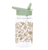 Kids Drink Bottle/Water Bottle: Blossoms - Sage - Wee Bambino