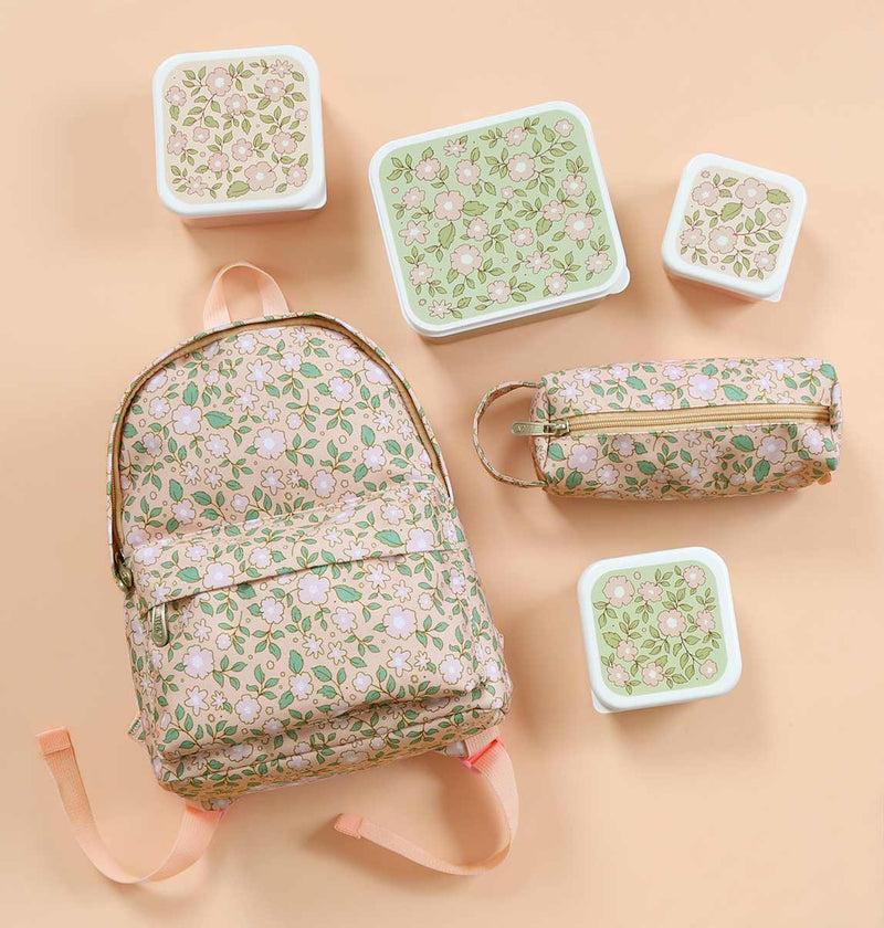 Lunch & Snack Box Set: Blossoms - Wee Bambino