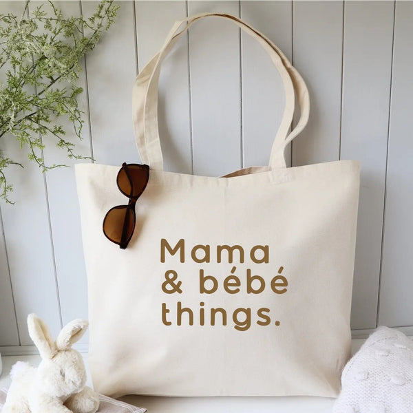 Mama & Bebe Things Tote Bag - Wee Bambino