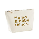 Mama & Bebe Things Zipped Pouch - Wee Bambino