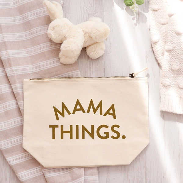 Mama Things Zipped Pouch - Wee Bambino
