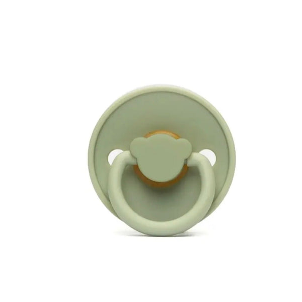 Teddy Silicone Pacifier Green Size One - Wee Bambino