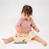 Wooden Toy Early Bird Pop Up For Kids - Wee Bambino
