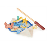 Wooden Toy Fishing Game For Kids - Wee Bambino