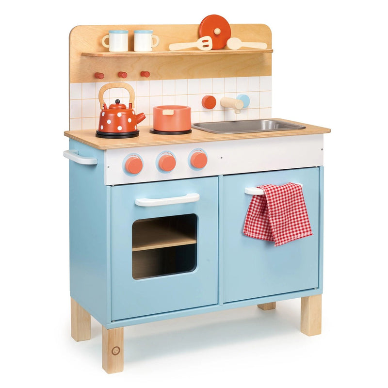 Wooden Toy Kid's Kitchen For Kids - Wee Bambino