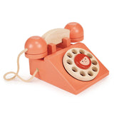 Wooden Toy Ring Ring Telephone For Kids - Wee Bambino